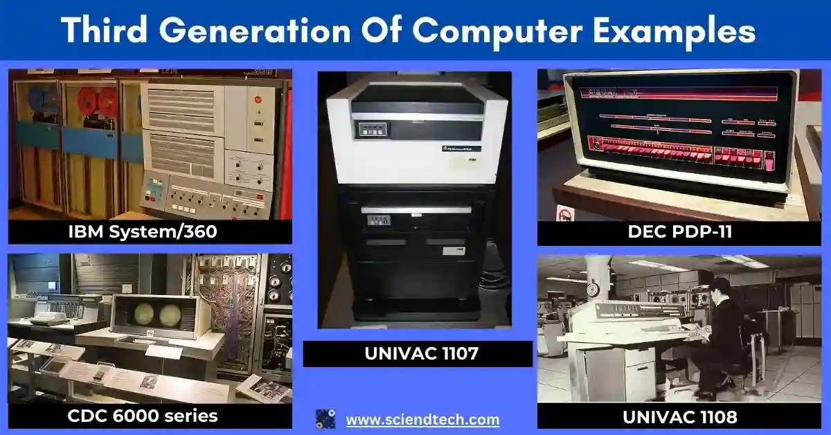 Third Generation Of Computer Examples